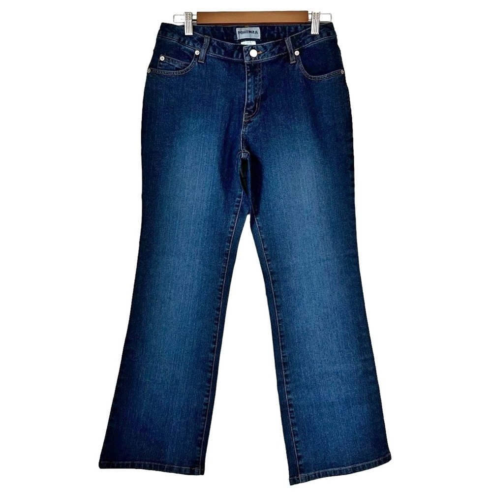 Forenza High Waisted Bootcut Jeans Style 11-9157-6 Women’s SZ 8 in Dark‎ Wash